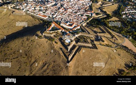 Bastian Fort, City Walls, Castle of Elvas, Portugal Stock Photo - Alamy