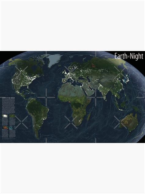 World Map At Night | Earth At Night | Map Of The World In The Night ...