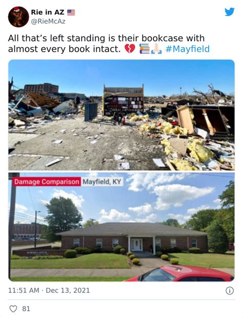 Man Captures The Aftermath Of The Mayfield, KY Tornado In 8 ...