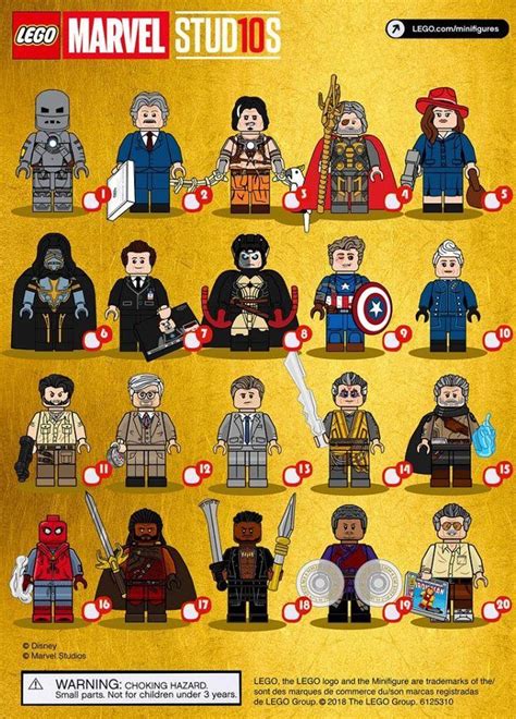 Pin by Cometeer on Lego Marvel | Lego custom minifigures, Marvel lego ...