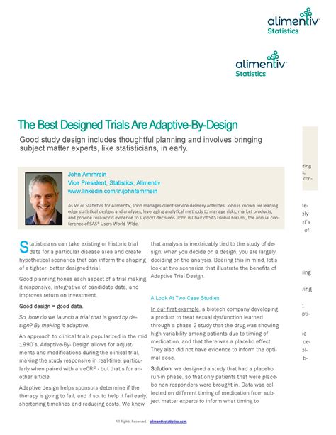 What are Adaptive By Design Trials