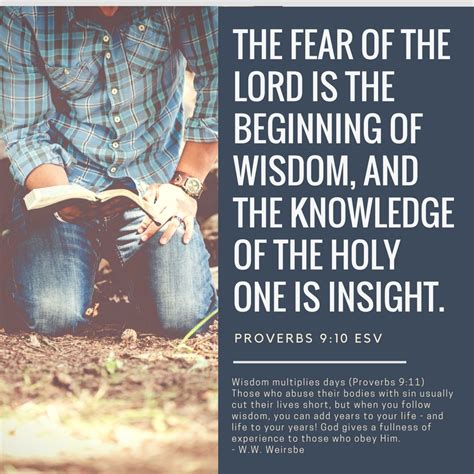 The fear of the Lord is the beginning of wisdom | Inspiks Martket