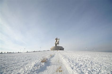 Traveling to Mongolia's Genghis Khan Statue During the Winter