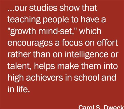 Carol dweck quotes about a growth mindset – Artofit