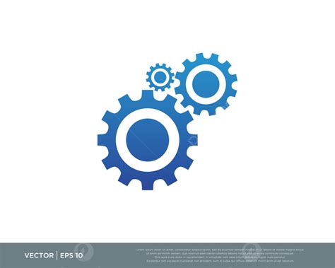 Gear Mechanical Vector PNG Images, Gear Mechanic Logo Icon Vector, Steel, Icon, Modern PNG Image ...