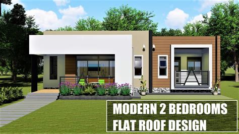 BEAUTIFUL MODERN 2 BEDROOMS HOUSE PLAN - YouTube