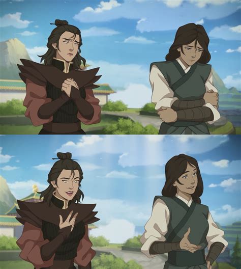 Official images of Kyoshi and Rangi from Avatar Generations!!! 😍😍 : r/Avatar_Kyoshi