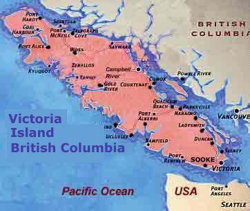 Victoria Island Map, British Columbia | ~CANADA~ (culture, scenic bea…