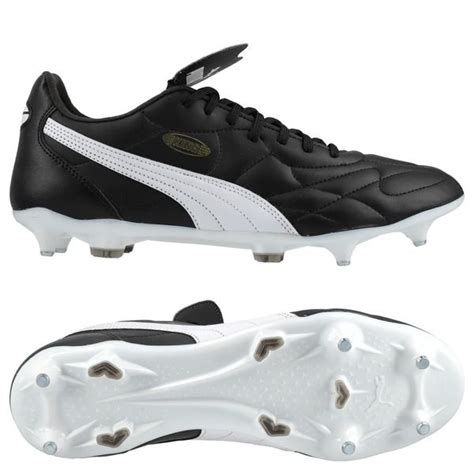 PUMA King Top SG - Black/White/PUMA Gold | www.unisportstore.com