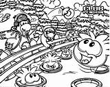 Club Penguin Picture Coloring Page  Wecoloringpagecom sketch template