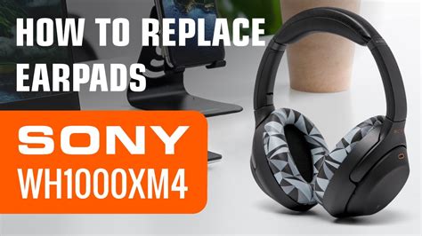 How To Replace Sony WH1000XM4 Ear Pads - YouTube