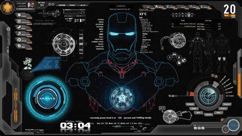 Iron Man Jarvis Desktop Wallpapers - Top Free Iron Man Jarvis Desktop ...