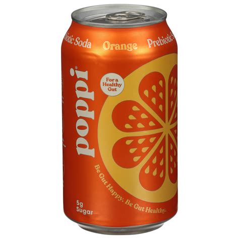 Save on Poppi Prebiotic Orange Soda Order Online Delivery | Stop & Shop