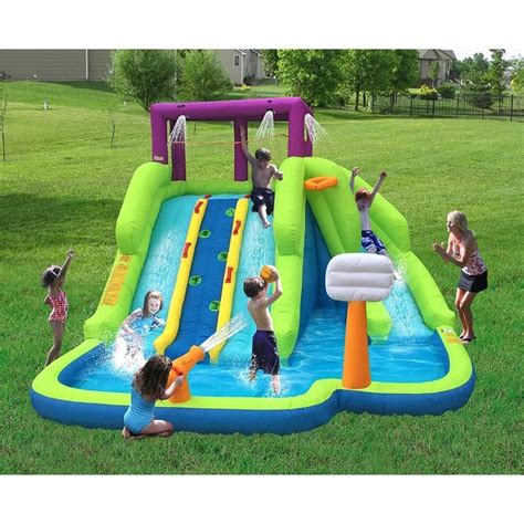 High quality inflatable water slide pool games, inflatable water slides and inflatable climbing ...