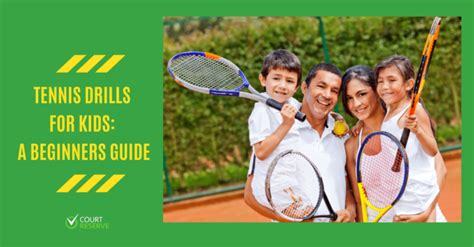 Tennis Drills for Kids: A Beginners Guide