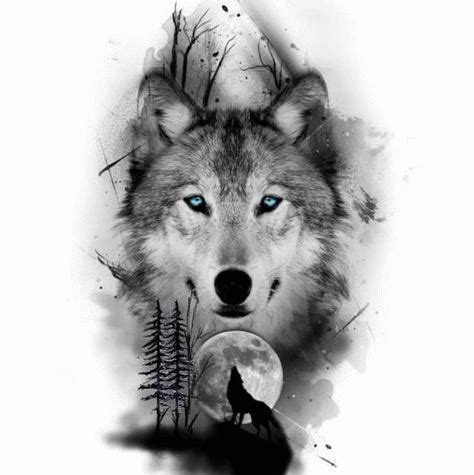 Fabulous Wolf Tattoo Design Ideas Suitable For Anyone Loves Spirit ...