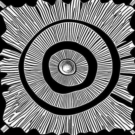 Premium Vector | Black and white abstract graphics vector