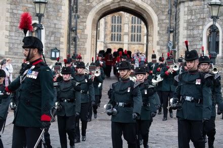 Changing Guard Windsor Castle Today By Editorial Stock Photo - Stock ...