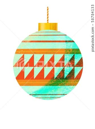 Christmas tree ornaments - Stock Illustration [58784133] - PIXTA