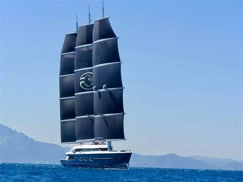 BLACK PEARL Yacht • Oleg Burlakov $200M Sailing SuperYacht