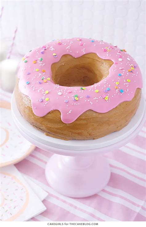 Giant Donut Cake | The Cake Blog