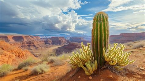 Free Photo | Desert cacti in nature