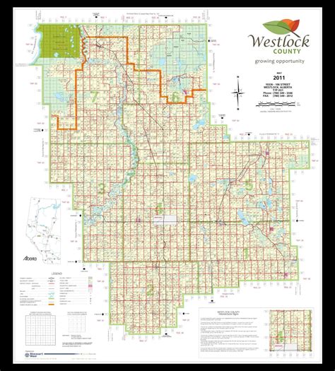 Westlock County Map 2011 by Dennis Dimangondayao - Issuu