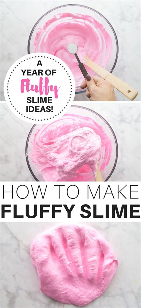 Fluffy Slime Recipe - Little Bins for Little Hands