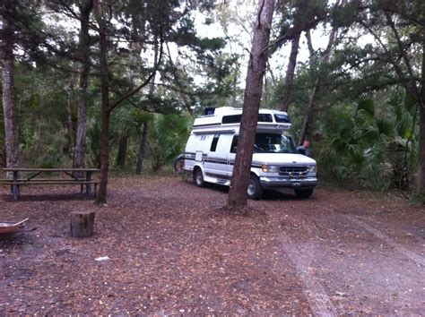 Our Fantastic Falcon Voyage: Cedar Creek Primitive Campground Matanzas State Forest