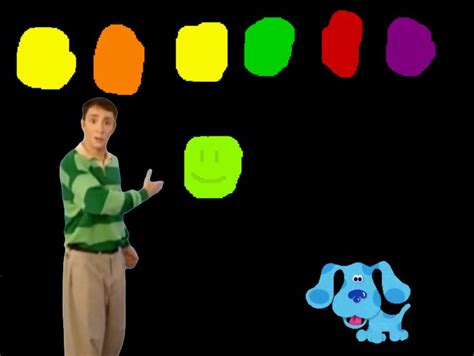 Blue’s Clues Colors Everywhere Book Steve’s Version (3) | Blue’s clues ...