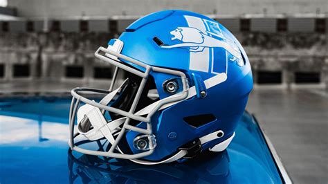 Detroit Lions unveil an alternate helmet