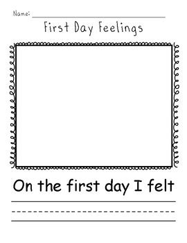 The First Day Jitters by SchaafShenanigans | Teachers Pay Teachers