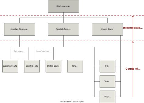 New York Court System Structure Chart