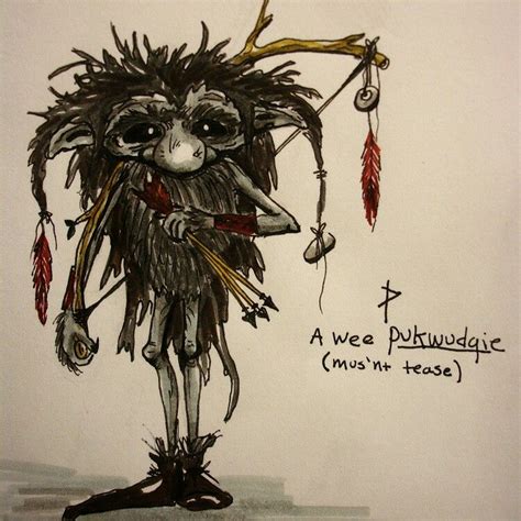 Pukwudgie Forest Creatures, Magical Creatures, Fantasy Creatures ...