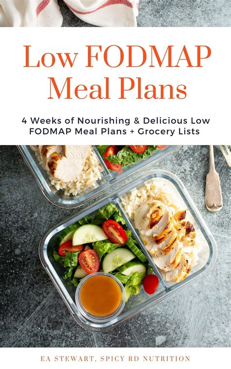 Low FODMAP Meal Plans - EA Stewart, Integrative Registered Dietitian