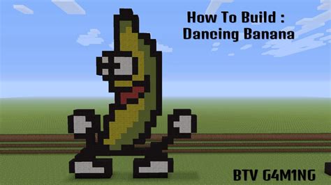 How To Build A Banana In Minecraft - Banana Poster