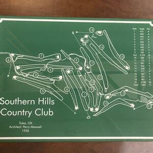 Sweetens Cove Golf Course Map - Etsy