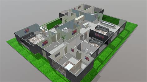 Mini house - Buy Royalty Free 3D model by luismi93 [e3bf334 ...