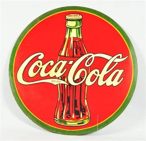 Embossed Tin Coca-Cola Round Sign Value & Price Guide