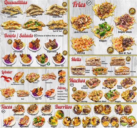 Menu | Caribbean Food Truck Catering | Los Angeles | The Tropic Truck