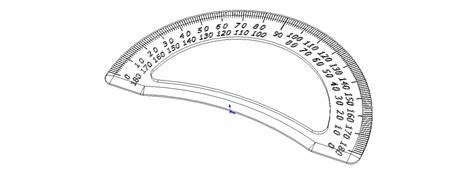 180 Degree Protractor 15cm - FlippedNormals