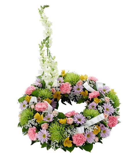 Cremation/Memorial Floral Wreath at From You Flowers