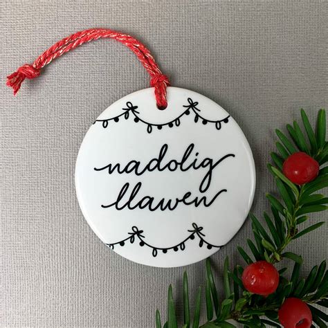 Welsh Christmas Decoration By Adra | notonthehighstreet.com