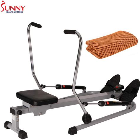 Sunny Health And Fitness Rowing Machine Workout - Family Health