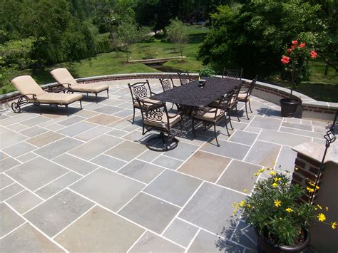 Natural Stone Patios - Custom Patios