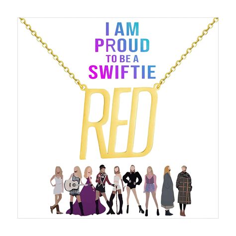 Taylor Swift Fans Gifts - Taylor Swift Necklace - TS Album Song Title Necklace for Women, TS ...