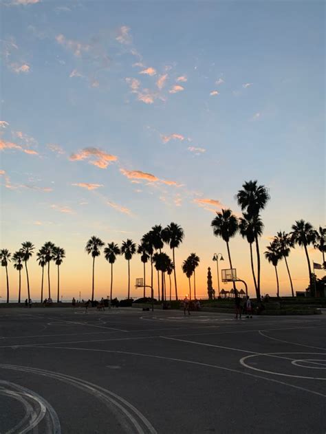 Sunset on the Venice beach | Venice beach, Beach sunset, Sunset background