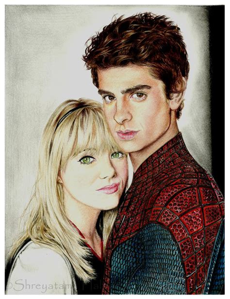 The Amazing Spider-Man~Peter Parker and Gwen Stacy by TinniTheTwilightGirl on DeviantArt