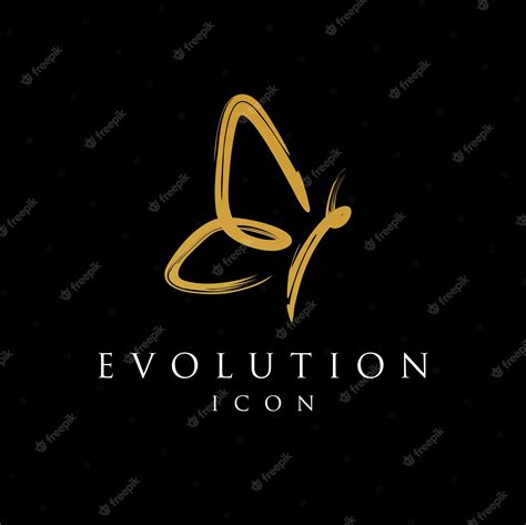 Premium Vector | Evolution logo with letter e concept