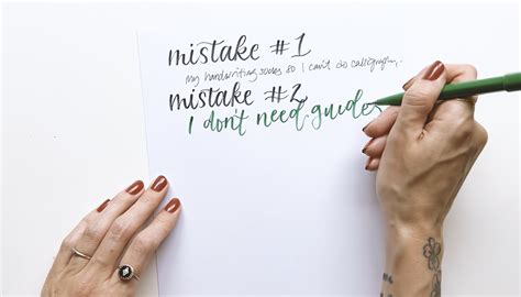 Top 6 Mistakes When Learning Calligraphy